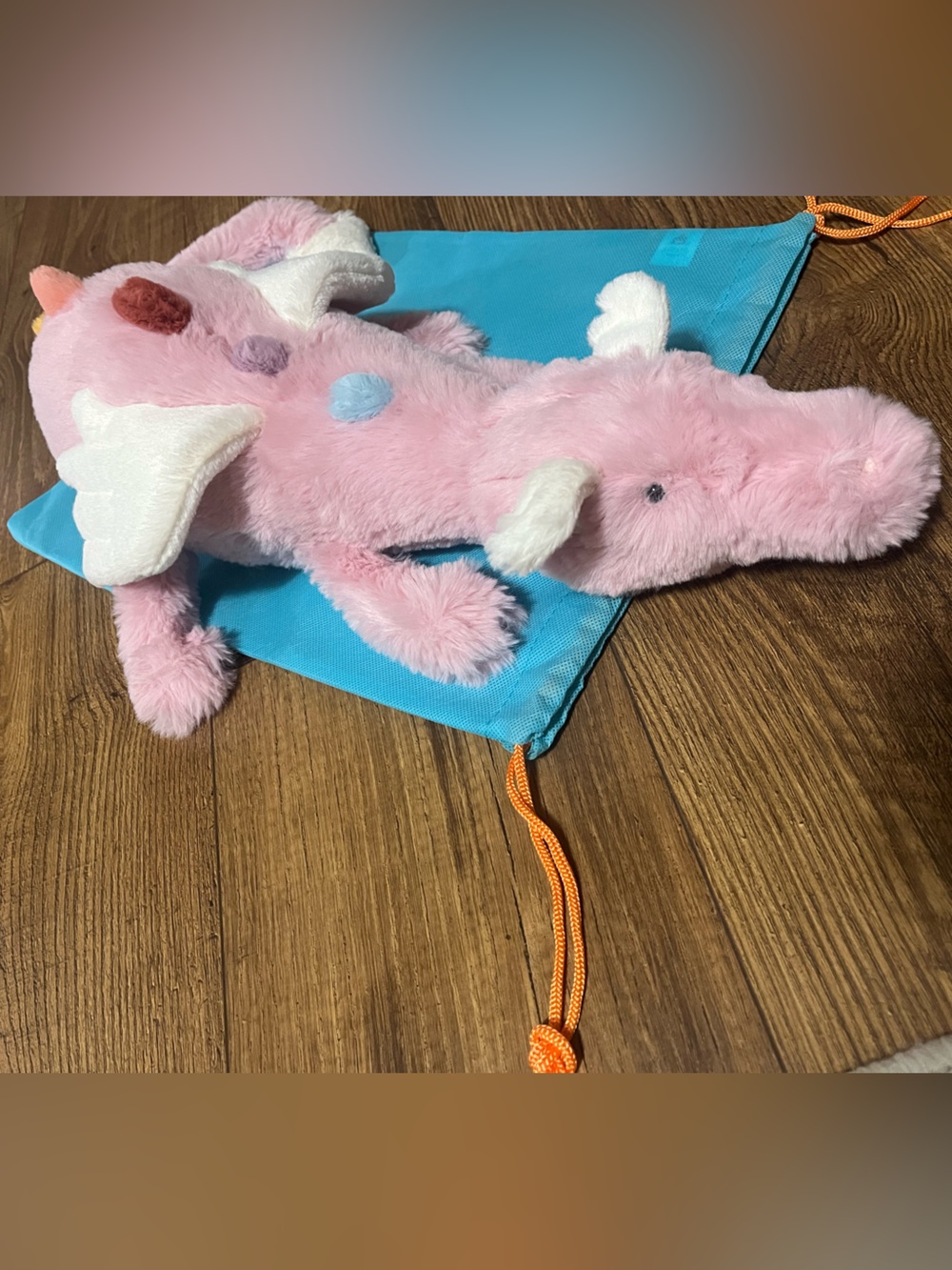Jellycat Duskrise Dragon - BNWT - dust bag and pin included - Picture 4 of 14